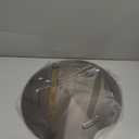 11Inch Heat Diffuser Plates for Gas Electric Stoves, Flygragon Stainless Steel Cooking Induction Adapter Plate for Glass Cooktop, Detachable Handle Induction Cooktop Converter Plate (Rose Gold)