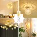 Sailstar G9 LED Bulb Dimmable 2700K Soft Warm White 6 Pack, T4 G9 4W Replacement for 40 Watts Halogen, Ceramic Bi Pin Base, 120V 400 Lumen 360Beam Angle, G9 Light Bulbs for Chandelier