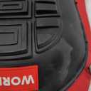 WORKPRO Knee Pads for Work, Construction Knee Pads with Ergonomic Gel Cushion and Foam Padding for Gardening, Carpentry, Welding, Roofing, Cleaning (Black&Red)