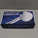 FEELSO Filtered Shower Head with Handheld, 6 Spray High Pressure ALL METAL Shower Head with Filters for Hard Water - Remove Chlorine, Reduce Dry Itchy Skin, Extra-long 72" Hose and Brass Holder (Chrome Plated)