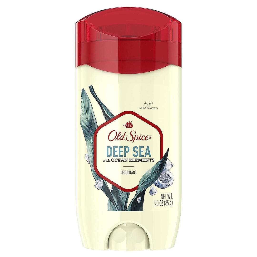Old Spice Deodorant for Men Deep Sea with Ocean Elements Scent Inspired by Nature 3 oz (3 Ounce (Pack of 1))