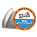 San Francisco Bay Compostable Coffee Pods - 100% Colombian (80 Ct) K Cup Compatible including Keurig 2.0, Medium Roast, BB Date 08 JUL 2026