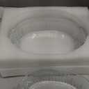 M MCIRCO 4-Piece Glass Casserole Baking Dish, Set of 2 Casseroles With Glass Lids, 1.9 Qt and 3 Qt