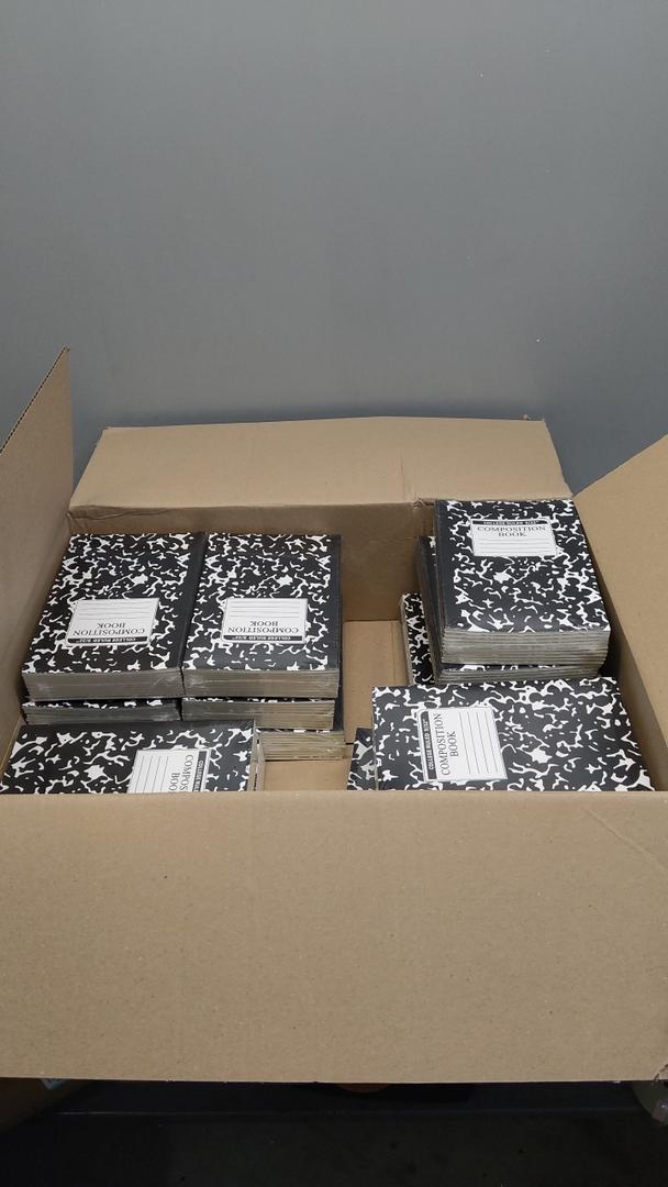 black and white composition notebooks (120 count)