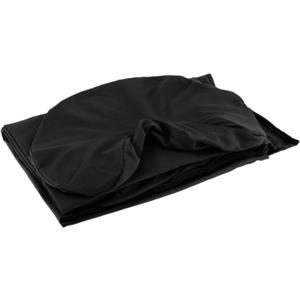 3X Massage Table Sheet Set Massage Sheet Soft Lightweight SPA Bed Pillowcase Beauty Bed Cover for SPA Salon, Black