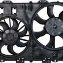 TYC 621670 Cooling Fan Assembly Compatible with 2006-2008 Chevrolet Equinox