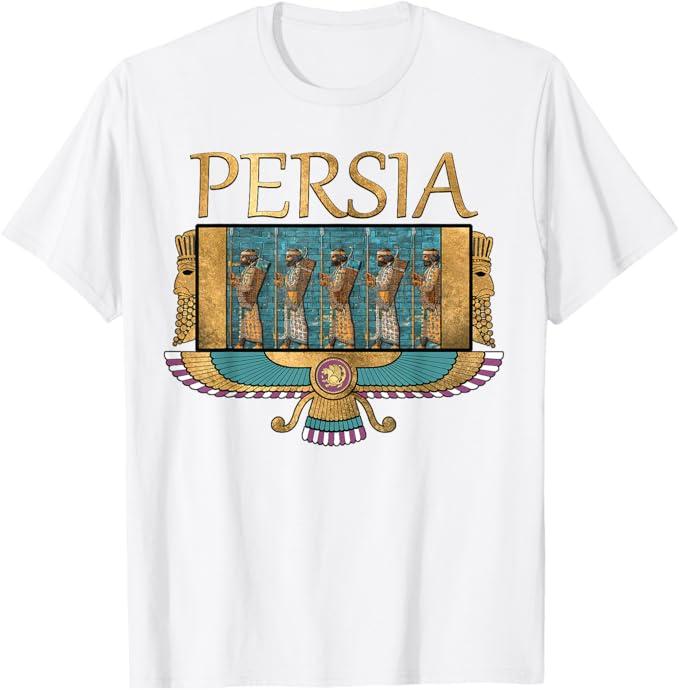 Persia Ancient Civilizations Persian Immortals T-Shirt Small