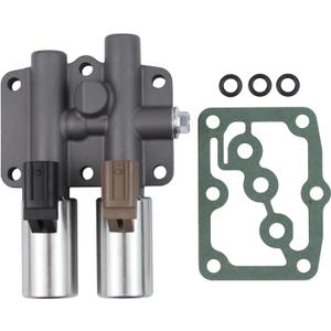 Auto Transmission Dual Linear Shift Solenoid with Gasket for Acura CL 98-03, TL 99-03, MDX 01-02, Honda Accord 4 Cyl 98-02 6 Cyl 98-07, Odyssey 98-06, Pilot 03-07, Prelude 97-01