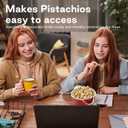 LivLab Mker Snack bowls for adults, Pistachios bowl with shell storage, Nut bowl sunflower seed spit cup, can berry serving dish, Green