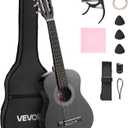 VEVOR Acoustic Guitar, Classical Guitar Starter Kit for Beginners, with Nylon Strings, Basswood Guitar, for Kids Adults Girls Boys Students