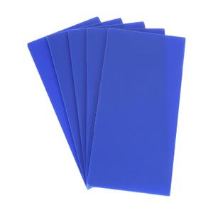 uxcell Corrugated Plastic Sheets,4mm Blue Blank Yard Lawn Signs,12Inch x 6Inch Waterproof Sign Blank Board 5pcs (12 Inch x 6 Inch, Blue)