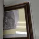 Golden State Art, 11x14 Brown Color Photo Frame, 2-inch wide, with Ivory Mat for 8x10 Picture & Real Glass