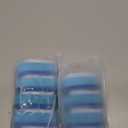 Dishwand Sponge Refills (12-Pack)  Heavy Duty Non-Scratch Replacement Heads for Dishwand Handle | Soap Dispensing Scrubber Pads | Kitchen Cleaning Supplies (Blue)