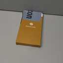 Miracase Glass Series for iPhone 12/12 Pro Case 6.1 inch, Upgraded Full-Body Rugged Phone Bumper Case Cover with Built-in 9H Tempered Glass Screen Protector and Camera Protector, Glitter Rose