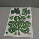 106 PCS St Patricks Day Window Clings, 8 Sheets Reusable Static Cling Stickers for Glass Window, No Glue Saint Patricks Decor for Home Office, School, Kids Gifts