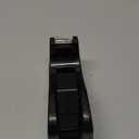 Desktop Tape Dispenser Adhesive Roll Holder (Fits 1" & 3" Core) with Weighted Nonskid Base (1P-Black)