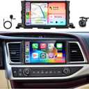 DPS 46EQ Hi-Res 8Core 4G+64G for Toyota Highlander 2015-2019 Car Radio Stereo with 10.1inch 1280x720P QLED Touchscreen Bluetooth 5.0,Wireless CarPlay Android Auto MirrorLink,GPS WiFi Backup Camera