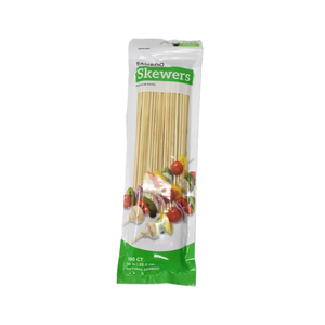 Bamboo Skewers 100 Ct 9.75 in (3 Pack)