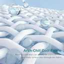 ACCURATEX Cooling Comforter King/Cal King Size, Q-max>0.45 Arc-Chill Cooling Blanket for Hot Sleepers, Lightweight Cool Blankets for Night Sweats, Silky Breathable Summer Cool Comforter,Ivory(104x90)