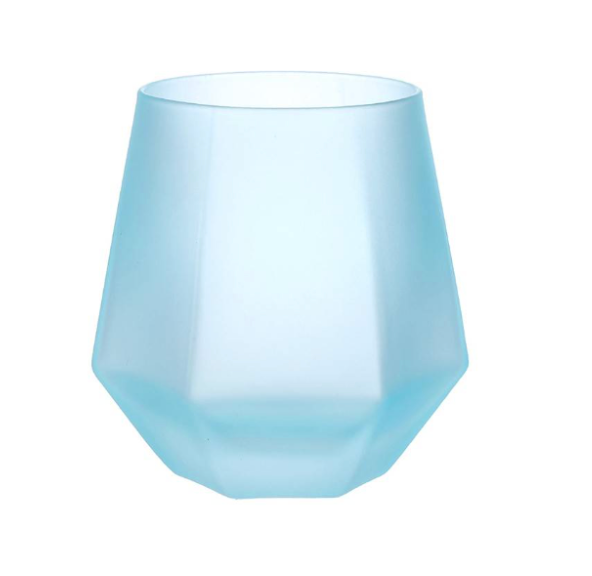 Wine2Go Diamond Silicone Wine Glasses 9oz, Pack 2