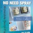 KOALA Waterslide Decal Paper INKJET CLEAR, No Spray Coating Water Slide Decal Paper for DIY Tumbler, Mug, Nail Crafts, 8.5x11 Inches 20 Sheets