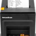 NetumScan USB POS Receipt Printer, 80mm Thermal Receipt Printer with Auto Cutter Cash Drawer, 300mm/s, USB Interface, Support Windows/Mac/Linux, Restaurant Kitchen Printer for ESC/POS