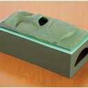 Bits and Pieces-Tissue Box Cover Stone Face Tissue Holder - Great Gag Gift for Your Office, Desk, or Living Room