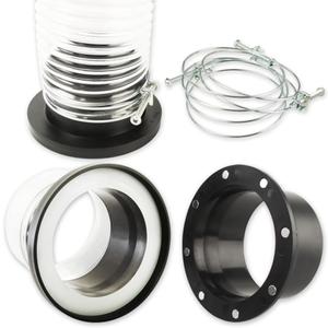 O'SKOOL 4" Port Magnetic Dust Collector System, Magnetic Dust Collection Fittings for Dust Collector/Vacuum Fittings