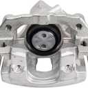 TRQ Rear Brake Caliper Set Zinc Coated Hardware Compatible with 2007-2009 Ford Focus