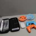 Switch 2 Accessories Bundle for Nintendo18 in 1 Kit For Switch 2 GamerCarrying Case,Screen Protectors,Joycon Grips,Steering Wheels, Console Protective Cover,Stylus,Joycon Case