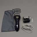 Electric Feet Callus Removers Rechargeable, Portable Electronic Foot File Pedicure Tools, Electric Callus Remover Kit, Professional Pedi Feet Care for Dead, Hard Cracked Dry Skin Ideal Gift (Black)