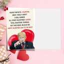 2 x Funny Valentines Day Card, Best Valentine's Day Cards Gifts for Husband Wife Boyfriend Girlfriend, Sweet Vday Gifts for Him Her