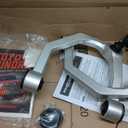 Rough Country Forged Aluminum Upper Control Arms for Toyota Tacoma (2024-2025) with 3.5" Lift, 2-Pack, Silver