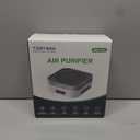 Air Purifier for Home  True HEPA Filter for Pets, Smoke & Allergies | 600 Sq Ft Coverage | Ultra-Quiet & Portable for Bedroom/Travel (1 Pack, Grey White)