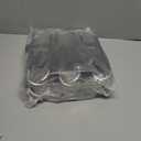 4 Pack 6-Tier Space Saving Pant Hangers, Anti-Slip, Lightweight, Stainless Steel, Black, 6 Pairs Jeans Hangers