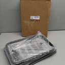 SNTD Shoe Rack - Expandable Shoe Organizer for Closet, Adjustable Metal Shoe Shelf Storage, Stackable Long Shoe Stand Holder for Garage, Entryway, Door Entrance (Black, 2-Tier)