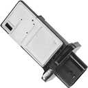 zipelo Mass Air Flow Meter Sensor, 22680-7S00A Auto Mass Air Flow Meter Sensor, Aluminum & Plastic Automotive Airflow Sensor Replace 22680-7S00A, Universal Car Accessories MAF Sensor