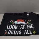 Look at Me Being All Festive and Shit Funny Christmas TShirt , 2XL 