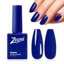 zooni Hema-Free Deep Blue Gel Nail Polish 1PCS 12ML Gel Polish