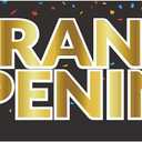 Grand Opening Banner, 3 x 10 ft New Store Grand Opening Sign and Rope, Oxford Cloth Large Advertising Backdrop Decor for Shop Garden Outdoor Ceremony Party Supplies