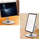 Magnetic Stand Only for iPad Pro 13 inch M4(2024),360Adjustable Foldable Desk Stand,Holder Desktop Tablet Mount for iPad Pro 13" M4(2024)