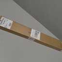 No Drill Cordless Vinyl Mini Blinds, White, 23.5" W x 36" H