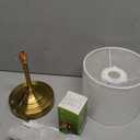 Portable Cordless Table Lamp,Built-in 5200mAH Rechargeable Battery, Dimmable Touch Wireless Light, Bed Side Metal Desk LampRestaurant/Bedroom/Bar/Coffee/Night Light (Antique Brass)