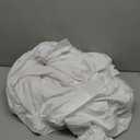 Full Size 4 Piece Sheet Set - Comfy Breathable & Cooling Bed Sheets Set - Hotel Luxury Bedding for Women, Men, Kids, Teens, Boys & Girls - Deep Pockets, Ultra-Soft and Wrinkle Free - Oeko-Tex - White