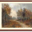 Art Shoppe Framed Print Wall Art, Vintage Wall Décor for Living Room, Bedroom, Office, High-Resolution Image on Premium Art Paper, 3/4" Frame with Plexiglass Front, Ready to Hang, 17"x21"