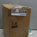 Cesun Small Bathroom Trash Can with Lid Soft Close, Step Pedal, 6 Liter / 1.6 Gallon Stainless Steel Slim Garbage Can for Bedroom, Diaper Waste Basket with Removable Inner Bucket (White)