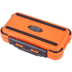 VGEBY Fishing Tackle Box, 24-Compartment Storage Case (Orange)