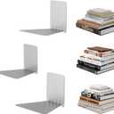 Umbra Conceal Floating Bookshelf, Large, Silver, Set of 3