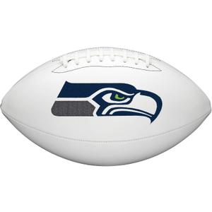 WILSON NFL Live Team Autograph Football (Official, Seattle Seahawks)