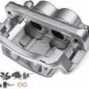 A-Premium Front Right Passenger Disc Brake Caliper with Bracket | Compatible with Ford Models - F-350 Super Duty/F-450 Super Duty 2011-2012, Corrosion-resistant, Direct-fit